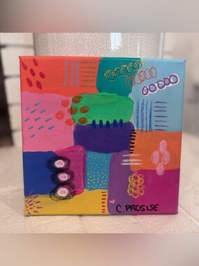 Original abstract painting / art on canvas